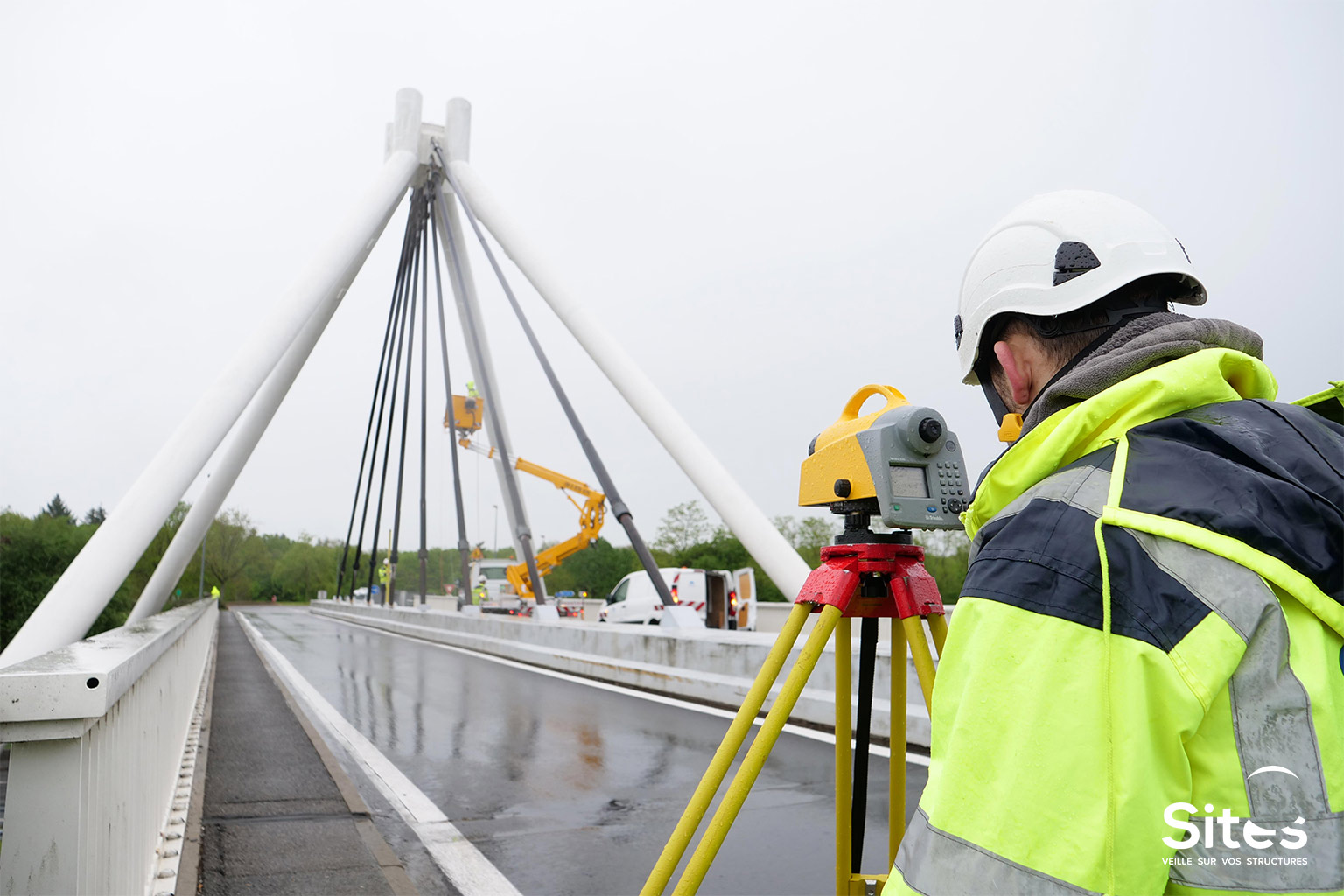 Diagnostic structurel d'un pont à haubans