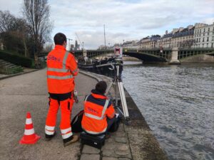Collaborateurs SITES au bord de la Seine