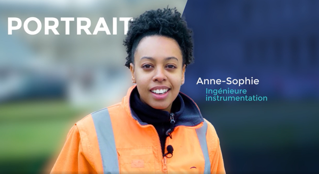 Portrait Anne Sophie Ingénieur Instrumentation Sites
